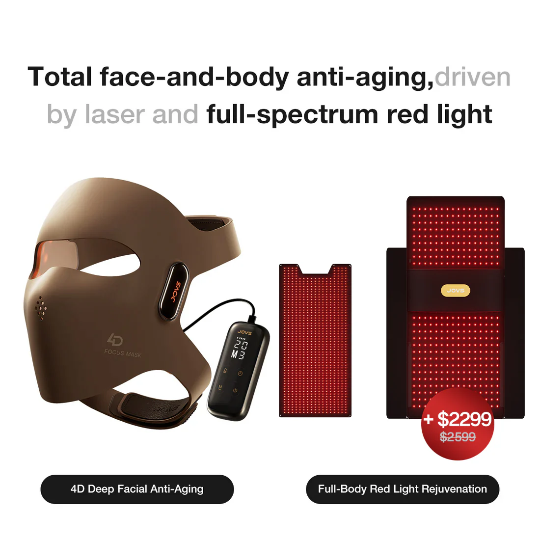 JOVS 4D Laser Light Therapy Mask - Image 43