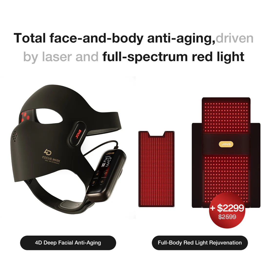 JOVS 4D Laser Light Therapy Mask - Image 45