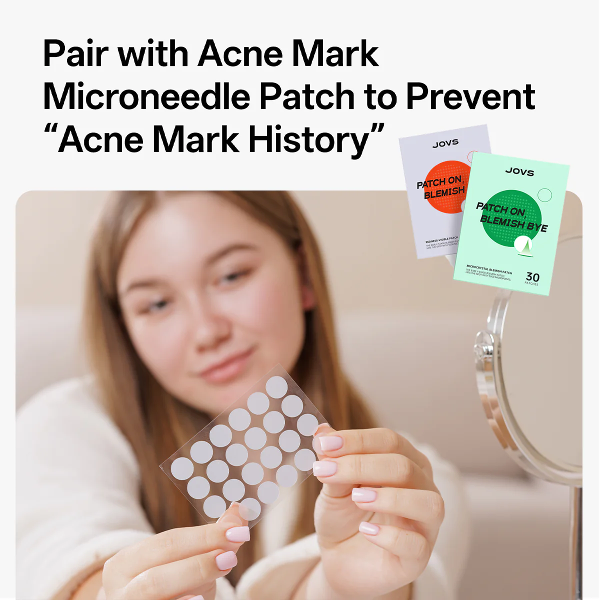 JOVS Microneedle-Infused Acne Patch - Image 9